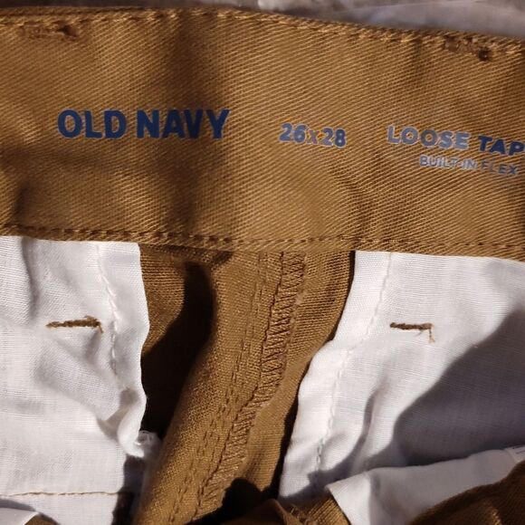 Old Navy brown khakis nwt - Picture 3 of 5